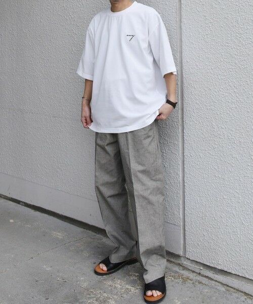 SHIPS / シップス Tシャツ | SHIPS any:〈撥水加工〉Teflon EcoElite(TM) 刺繍 バックプリント ロゴ Tシャツ◇ | 詳細5