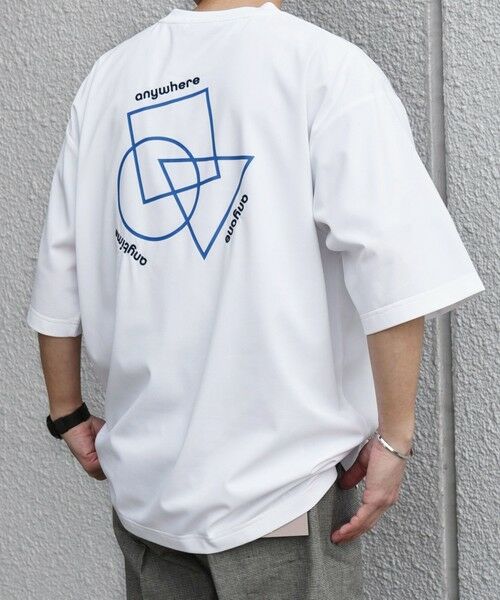 SHIPS / シップス Tシャツ | SHIPS any:〈撥水加工〉Teflon EcoElite(TM) 刺繍 バックプリント ロゴ Tシャツ◇ | 詳細8