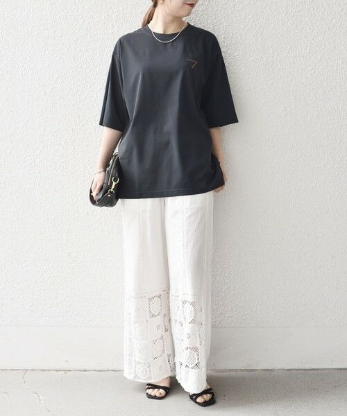 SHIPS / シップス Tシャツ | SHIPS any:〈撥水加工〉Teflon EcoElite(TM) 刺繍 バックプリント ロゴ Tシャツ◇ | 詳細20