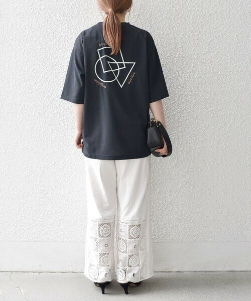 SHIPS / シップス Tシャツ | SHIPS any:〈撥水加工〉Teflon EcoElite(TM) 刺繍 バックプリント ロゴ Tシャツ◇ | 詳細21