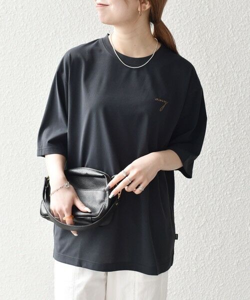 SHIPS / シップス Tシャツ | SHIPS any:〈撥水加工〉Teflon EcoElite(TM) 刺繍 バックプリント ロゴ Tシャツ◇ | 詳細22