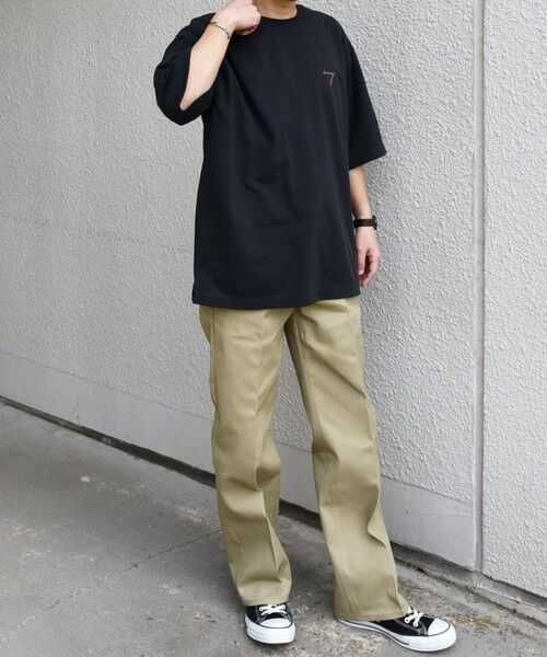 SHIPS / シップス Tシャツ | SHIPS any:〈撥水加工〉Teflon EcoElite(TM) 刺繍 バックプリント ロゴ Tシャツ◇ | 詳細23