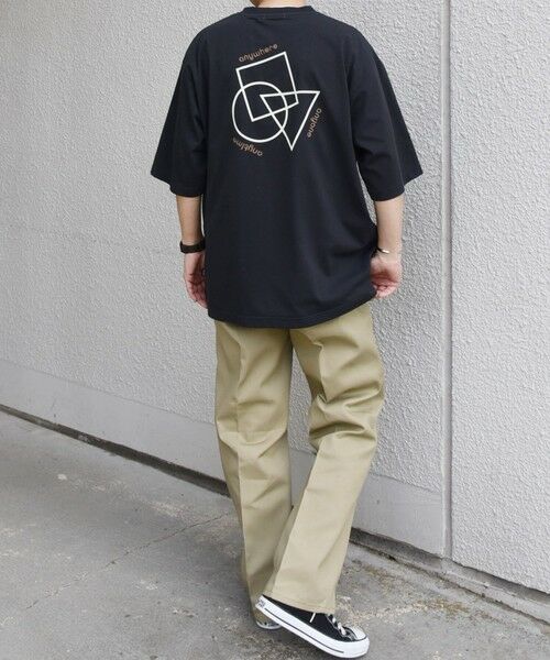 SHIPS / シップス Tシャツ | SHIPS any:〈撥水加工〉Teflon EcoElite(TM) 刺繍 バックプリント ロゴ Tシャツ◇ | 詳細24