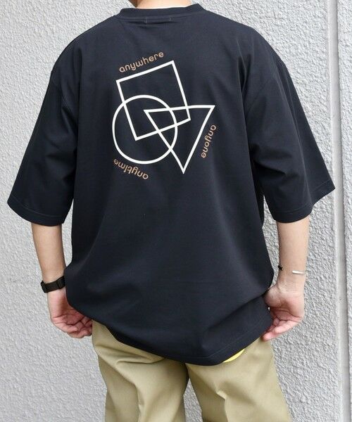 SHIPS / シップス Tシャツ | SHIPS any:〈撥水加工〉Teflon EcoElite(TM) 刺繍 バックプリント ロゴ Tシャツ◇ | 詳細26