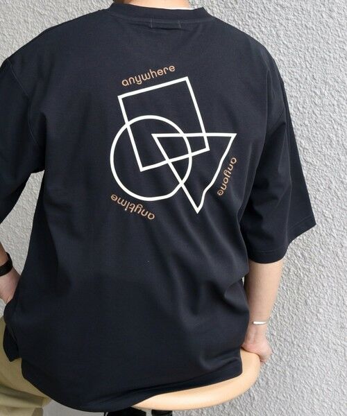 SHIPS / シップス Tシャツ | SHIPS any:〈撥水加工〉Teflon EcoElite(TM) 刺繍 バックプリント ロゴ Tシャツ◇ | 詳細27