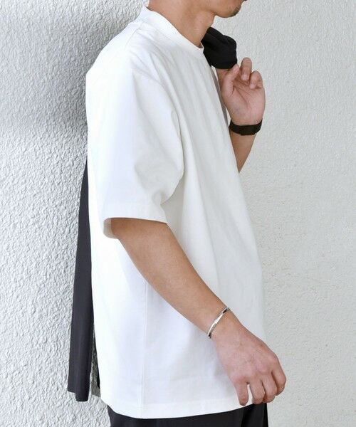 SHIPS / シップス Tシャツ | SHIPS any: SOLOTEX(R) バックピケ スロープネック ジャケット Tシャツ◇ | 詳細5