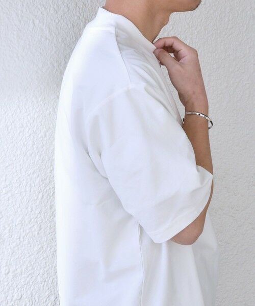 SHIPS / シップス Tシャツ | SHIPS any: SOLOTEX(R) バックピケ スロープネック ジャケット Tシャツ◇ | 詳細6