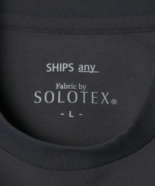 SHIPS / シップス Tシャツ | SHIPS any: SOLOTEX(R) バックピケ スロープネック ジャケット Tシャツ◇ | 詳細16