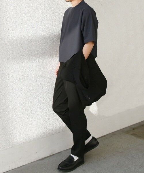 SHIPS / シップス Tシャツ | SHIPS any: SOLOTEX(R) バックピケ スロープネック ジャケット Tシャツ◇ | 詳細10