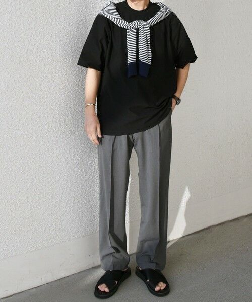 SHIPS / シップス Tシャツ | SHIPS any: SOLOTEX(R) バックピケ スロープネック ジャケット Tシャツ◇ | 詳細24