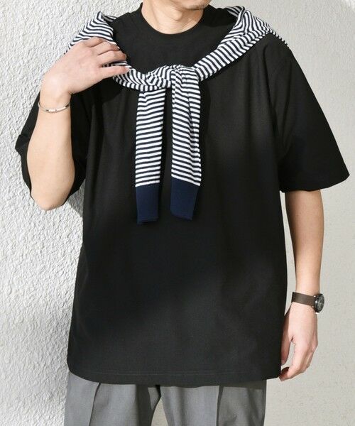 SHIPS / シップス Tシャツ | SHIPS any: SOLOTEX(R) バックピケ スロープネック ジャケット Tシャツ◇ | 詳細26