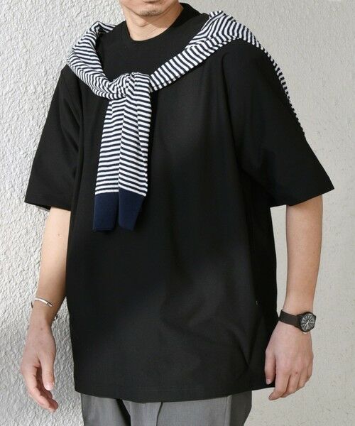 SHIPS / シップス Tシャツ | SHIPS any: SOLOTEX(R) バックピケ スロープネック ジャケット Tシャツ◇ | 詳細27