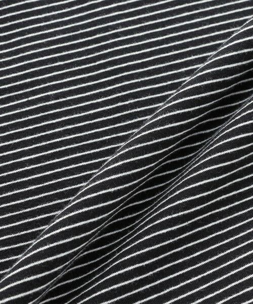 SHIPS / シップス Tシャツ | SHIPS any: マイクロボーダー ミニ裏毛 ライト スウェット ライク Tシャツ◇ | 詳細15