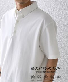 SHIPS / シップス ポロシャツ | SHIPS any:〈接触冷感/遮熱/UVカット機能等〉サマーファンクション 鹿の子 ボタンダウンポロシャツ◇