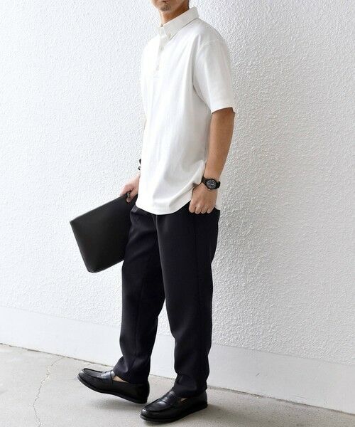 SHIPS / シップス ポロシャツ | SHIPS any:〈接触冷感/遮熱/UVカット機能等〉サマーファンクション 鹿の子 ボタンダウンポロシャツ◇ | 詳細1