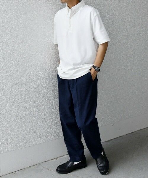 SHIPS / シップス ポロシャツ | SHIPS any:〈接触冷感/遮熱/UVカット機能等〉サマーファンクション 鹿の子 ボタンダウンポロシャツ◇ | 詳細12