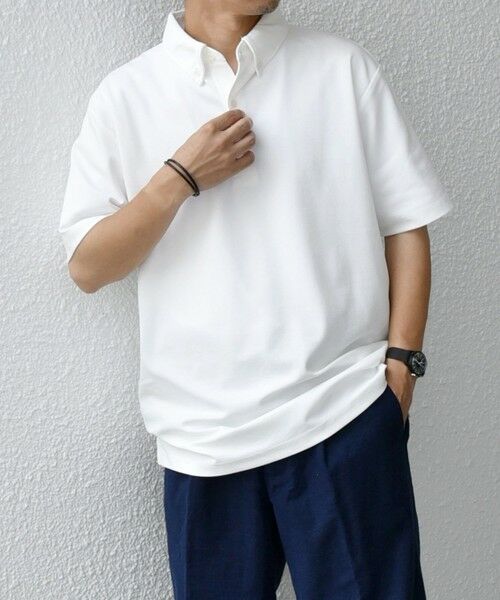 SHIPS / シップス ポロシャツ | SHIPS any:〈接触冷感/遮熱/UVカット機能等〉サマーファンクション 鹿の子 ボタンダウンポロシャツ◇ | 詳細14