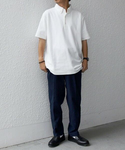 SHIPS / シップス ポロシャツ | SHIPS any:〈接触冷感/遮熱/UVカット機能等〉サマーファンクション 鹿の子 ボタンダウンポロシャツ◇ | 詳細11