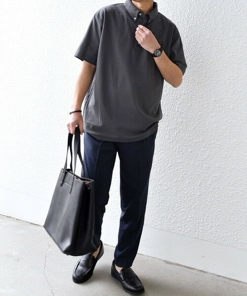 SHIPS / シップス ポロシャツ | SHIPS any:〈接触冷感/遮熱/UVカット機能等〉サマーファンクション 鹿の子 ボタンダウンポロシャツ◇ | 詳細15