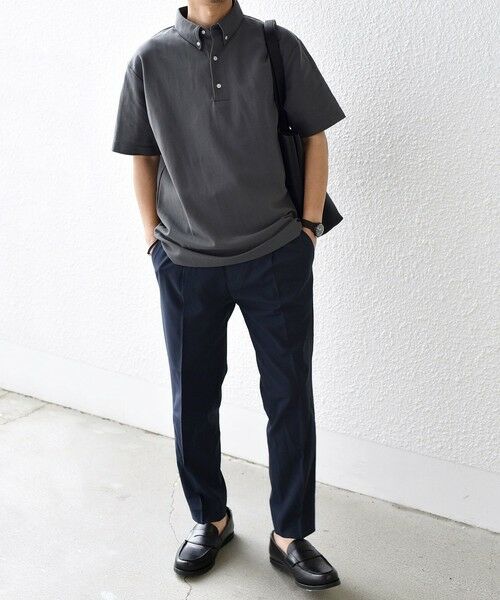 SHIPS / シップス ポロシャツ | SHIPS any:〈接触冷感/遮熱/UVカット機能等〉サマーファンクション 鹿の子 ボタンダウンポロシャツ◇ | 詳細16