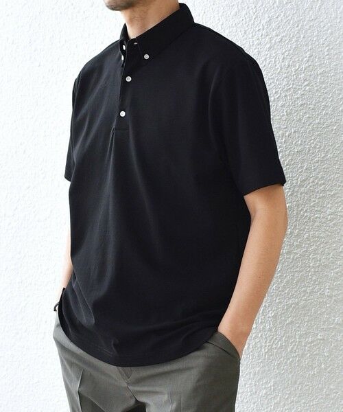 SHIPS / シップス ポロシャツ | SHIPS any:〈接触冷感/遮熱/UVカット機能等〉サマーファンクション 鹿の子 ボタンダウンポロシャツ◇ | 詳細28
