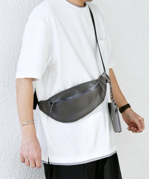 SHIPS / シップス Tシャツ | 【WEB限定】SHIPS any: ジャカード フェイクレイヤード ポケット Tシャツ◇ | 詳細4