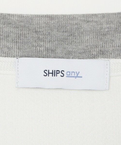 SHIPS / シップス Tシャツ | 【WEB限定】SHIPS any: ジャカード フェイクレイヤード ポケット Tシャツ◇ | 詳細22