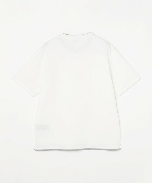 SHIPS / シップス Tシャツ | 【WEB限定】SHIPS any: ジャカード フェイクレイヤード ポケット Tシャツ◇ | 詳細24
