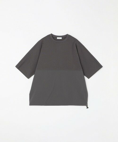 SHIPS / シップス Tシャツ | SHIPS any: コットン / ナイロン コンビ スケアスリーブ スピンドル ワイド Tシャツ◇ | 詳細9