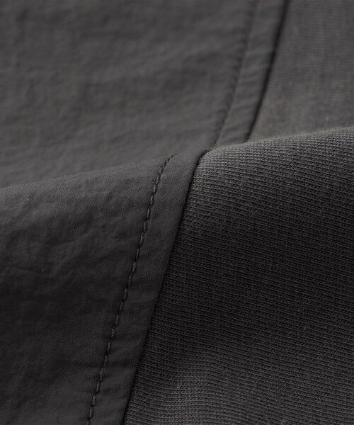 SHIPS / シップス Tシャツ | SHIPS any: コットン / ナイロン コンビ スケアスリーブ スピンドル ワイド Tシャツ◇ | 詳細10