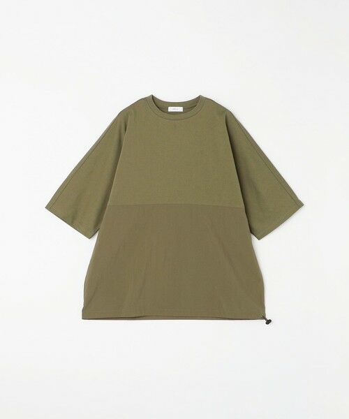 SHIPS / シップス Tシャツ | SHIPS any: コットン / ナイロン コンビ スケアスリーブ スピンドル ワイド Tシャツ◇ | 詳細29