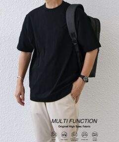 SHIPS / シップス Tシャツ | SHIPS any:〈接触冷感/遮熱/UVカット機能等〉サマーファンクション ポケット Tシャツ 25SS◇