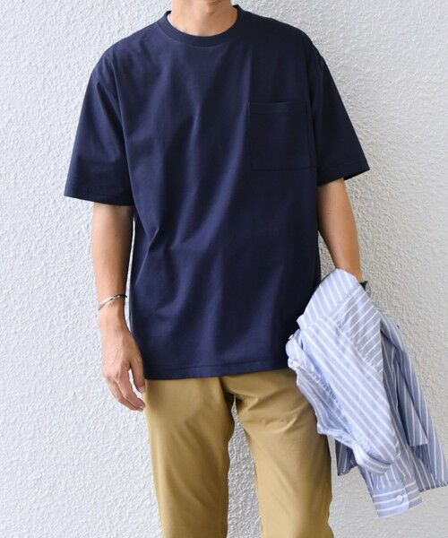 SHIPS / シップス Tシャツ | SHIPS any:〈接触冷感/遮熱/UVカット機能等〉サマーファンクション ポケット Tシャツ 25SS◇ | 詳細28
