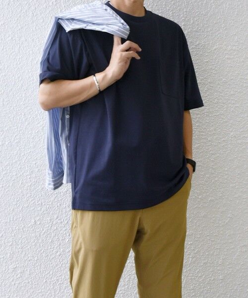 SHIPS / シップス Tシャツ | SHIPS any:〈接触冷感/遮熱/UVカット機能等〉サマーファンクション ポケット Tシャツ 25SS◇ | 詳細29