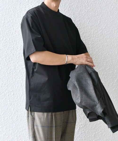 SHIPS / シップス Tシャツ | SHIPS any:〈接触冷感/遮熱/UVカット機能等〉サマーファンクション モックネック Tシャツ 25SS◇ | 詳細20