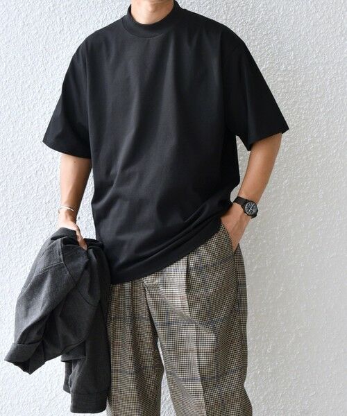 SHIPS / シップス Tシャツ | SHIPS any:〈接触冷感/遮熱/UVカット機能等〉サマーファンクション モックネック Tシャツ 25SS◇ | 詳細21