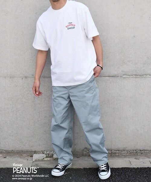 SHIPS / シップス Tシャツ | SHIPS any: SNOOPY コラボ カルチャー グラフィック バック プリント Tシャツ◇ | 詳細1