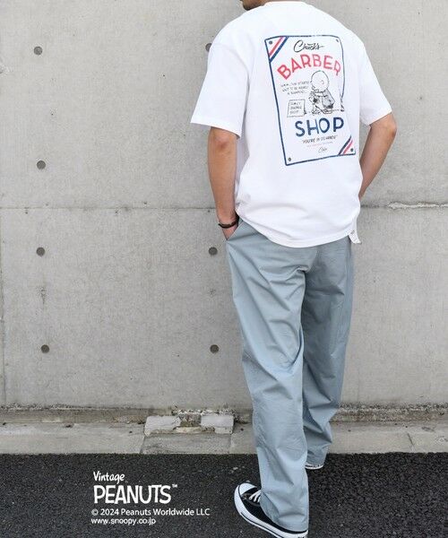 SHIPS / シップス Tシャツ | SHIPS any: SNOOPY コラボ カルチャー グラフィック バック プリント Tシャツ◇ | 詳細2