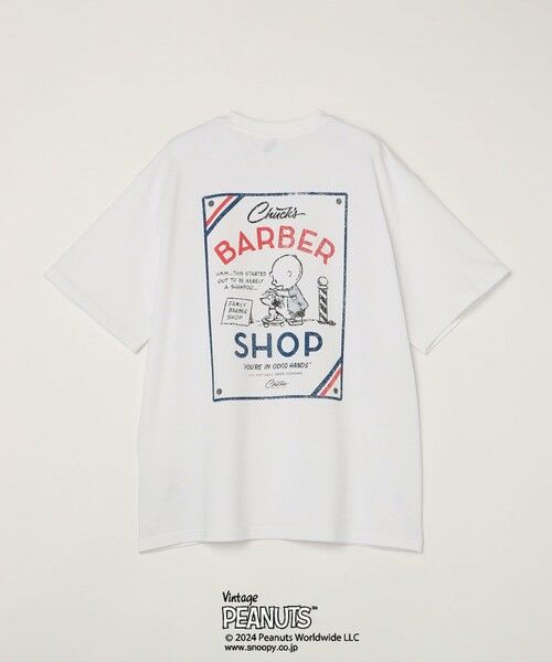 SHIPS / シップス Tシャツ | SHIPS any: SNOOPY コラボ カルチャー グラフィック バック プリント Tシャツ◇ | 詳細8