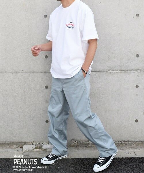 SHIPS / シップス Tシャツ | SHIPS any: SNOOPY コラボ カルチャー グラフィック バック プリント Tシャツ◇ | 詳細3