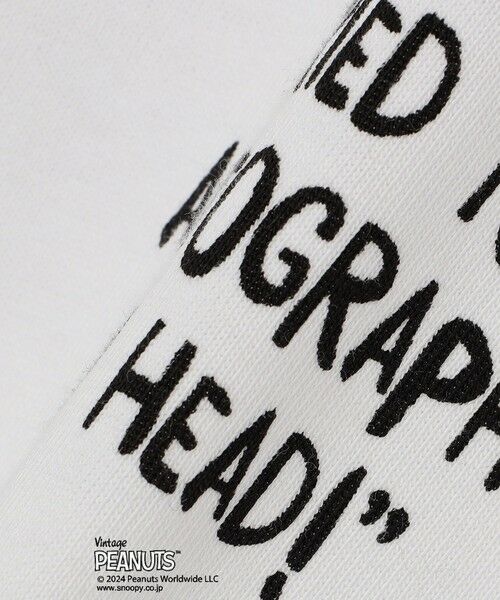 SHIPS / シップス Tシャツ | SHIPS any: SNOOPY コラボ カルチャー グラフィック バック プリント Tシャツ◇ | 詳細21