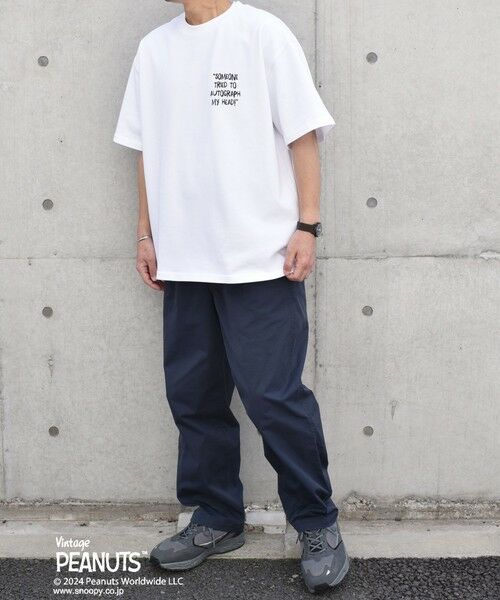 SHIPS / シップス Tシャツ | SHIPS any: SNOOPY コラボ カルチャー グラフィック バック プリント Tシャツ◇ | 詳細10