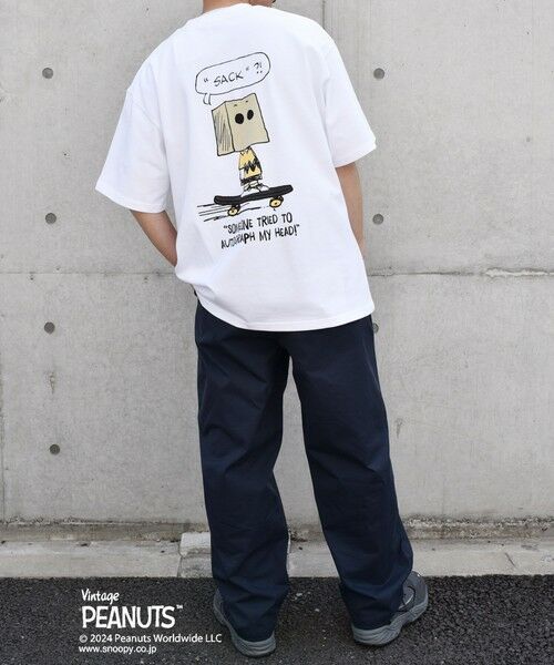 SHIPS / シップス Tシャツ | SHIPS any: SNOOPY コラボ カルチャー グラフィック バック プリント Tシャツ◇ | 詳細11