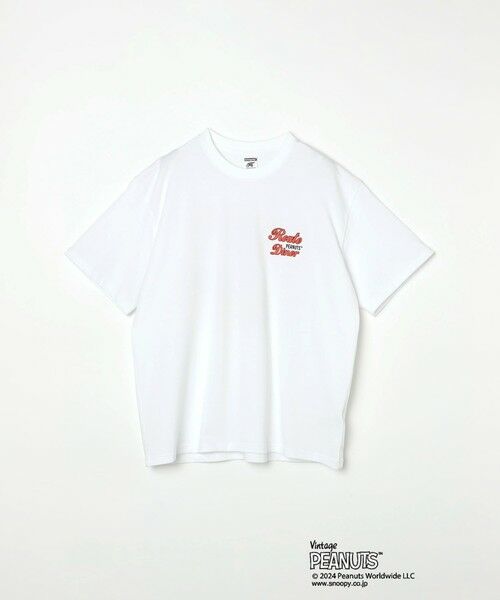 SHIPS / シップス Tシャツ | SHIPS any: SNOOPY コラボ カルチャー グラフィック バック プリント Tシャツ◇ | 詳細29