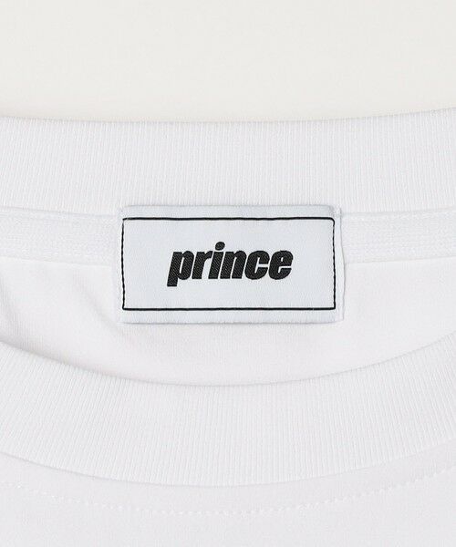 SHIPS / シップス Tシャツ | 【SHIPS any別注】prince:〈吸水速乾/UVカット/遮熱〉ボックス ロゴ 刺繍 スピンドル Tシャツ◇ | 詳細13