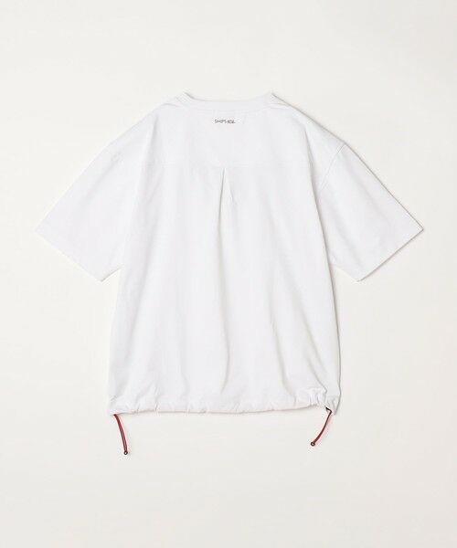 SHIPS / シップス Tシャツ | 【SHIPS any別注】prince:〈吸水速乾/UVカット/遮熱〉ボックス ロゴ 刺繍 スピンドル Tシャツ◇ | 詳細16