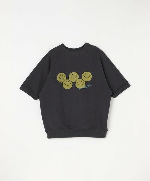 SHIPS / シップス Tシャツ | 【SHIPS any別注】athletic wear MASON: スマイルマーク/刺繍 スウェット Tシャツ◇ | 詳細17