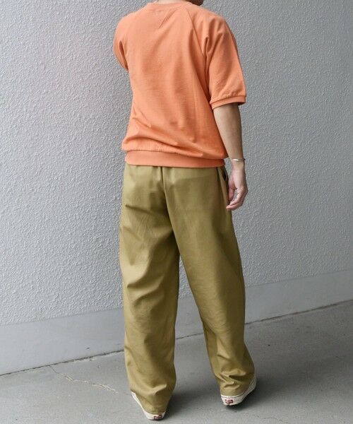 SHIPS / シップス Tシャツ | 【SHIPS any別注】athletic wear MASON: スマイルマーク/刺繍 スウェット Tシャツ◇ | 詳細19