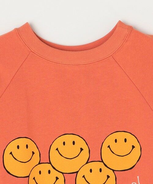 SHIPS / シップス Tシャツ | 【SHIPS any別注】athletic wear MASON: スマイルマーク/刺繍 スウェット Tシャツ◇ | 詳細27