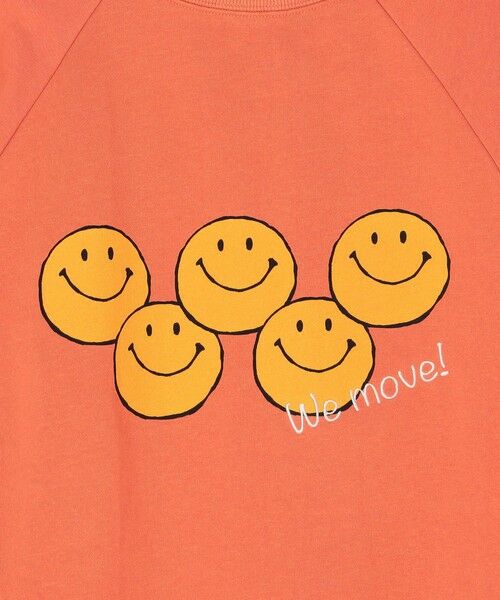 SHIPS / シップス Tシャツ | 【SHIPS any別注】athletic wear MASON: スマイルマーク/刺繍 スウェット Tシャツ◇ | 詳細28